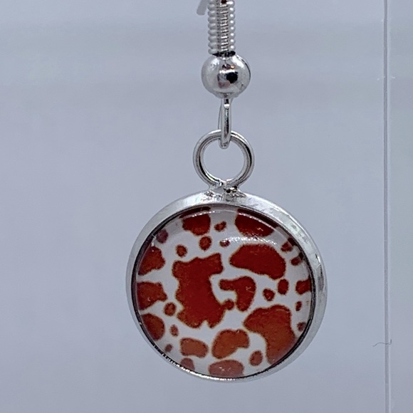 🖤Pick Any 3 for $12🖤 Faux Druzy Stainless Steel Dangle Earrings - Picture 2 of 6